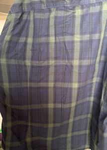 Men's Plaid Button-Up Shirt