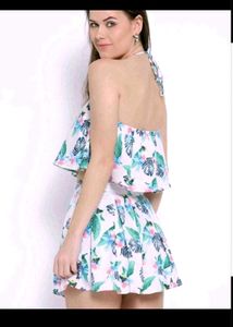 summer top skirt set