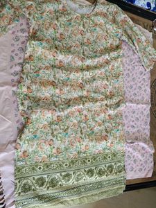 Floral Print Kurta
