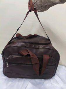 Spacious Brown Duffle Bag for man and women premiu