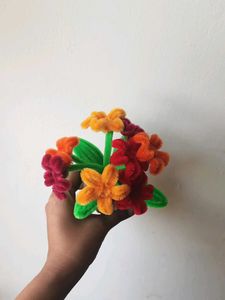 Cute Pipe Cleaner Potted Plant