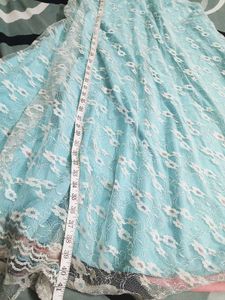 Blue Lace Lehenga Choli Set
