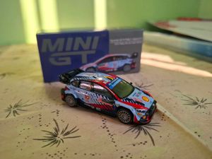 Mini GT Hyundai i20 Rally Car Model (Unboxed)