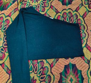 Chic Black One-Shoulder Top