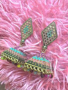 Designer Jhumka Earrings