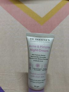 Dr. Sakhiya's Acne & Pimple Night Cream