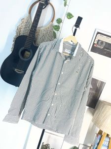 Lacoste Striped Button-Up Shirt