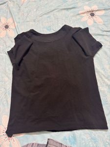 Embellished Black Top