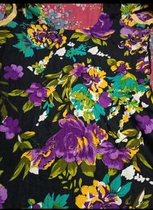 3 Ladies Kurtas - Orange, Floral, Yellow/Blue