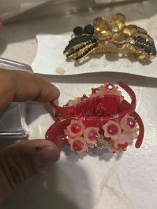 Stylish Hair Clip with Rhinestones