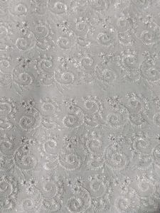 White Chikankari Dress Material