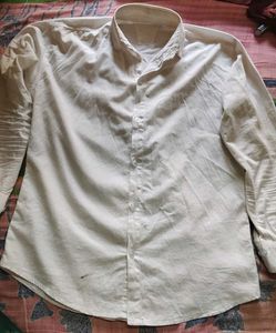 Classic White Men's Shirt/Lenin shirt