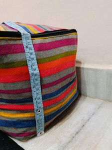 🇳🇿💫🎀Colorful Striped Storage Bag