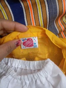 Vibrant Yellow Kurta for Men