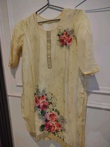 Floral Kurta Set with Dupatta