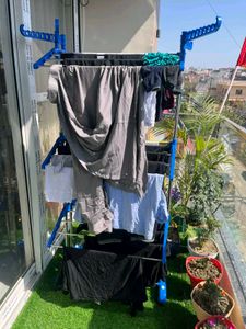 Foldable Clothes Drying Rack