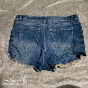 Vanilla Star Denim Shorts