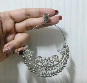 Hoop Jhumka Earrings
