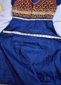 Cotton A-line Anarkali