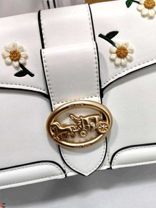 COACH GEORGIE SHOULDER BAG WITH RIVETS