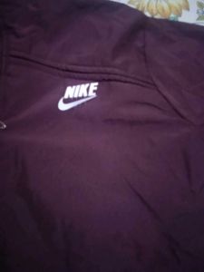 Nike Bomber Jacket Burgundy xl