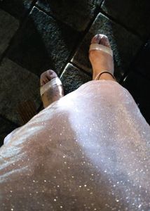 Steal Deal NUDE HEELS