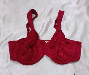 Red Lace Bra