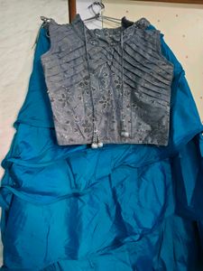 Stunning Blue Choli Set 🔷