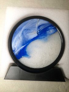 Circular Moving Sand Art Desk Decor😽