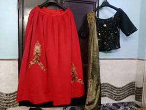 Indowesten Lehenga With Zardozi Work💕