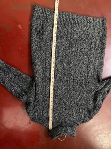 Men's Cable Knit Turtleneck Sweater