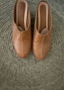 Stylish Brown Jutti heels