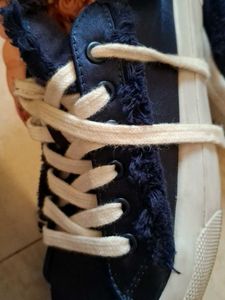 Zara Fabric Plimsolls