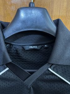 Westside Nuon Men's Black Graphic Polo Jersey