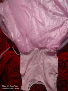 Beautiful Long Frock With Shrug For Women