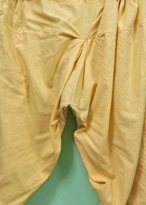 Yellow Patiala Pants