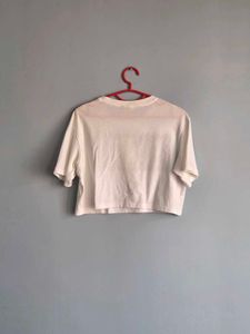 Bart Simpson Over sized Crop Top