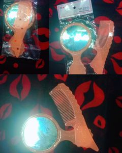 Mini Mirror And Comb