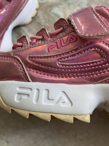 Pink Fila Sneakers