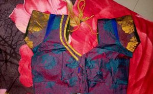 almost new Exquisite Designer Peacock Blouse