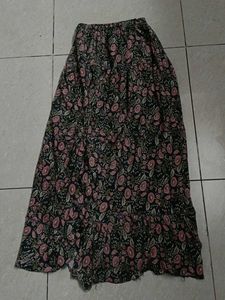Boho Floral Maxi Skirt