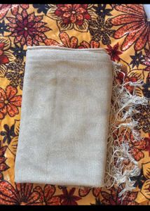 Elegant Golden Shimmery Dupatta
