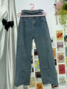 High Waisted Wide Leg Jeans
