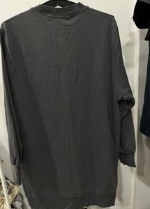 Dark Grey Long Sleeve Sweatshirt
