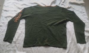 Embroidered Long Sleeve Top