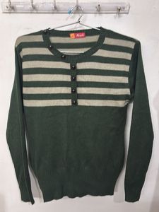 Striped Long Sleeve Sweater