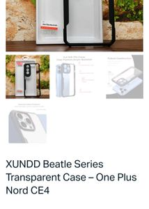 XUNDD Beatle Series Transparent Case – One Plus No