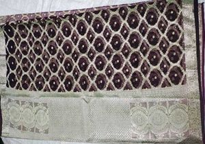 Elegant Purple Silk Saree