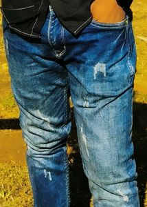 Light Wash Denim Jeans