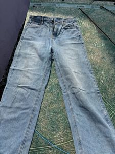 Light Wash Wide Leg Jeans